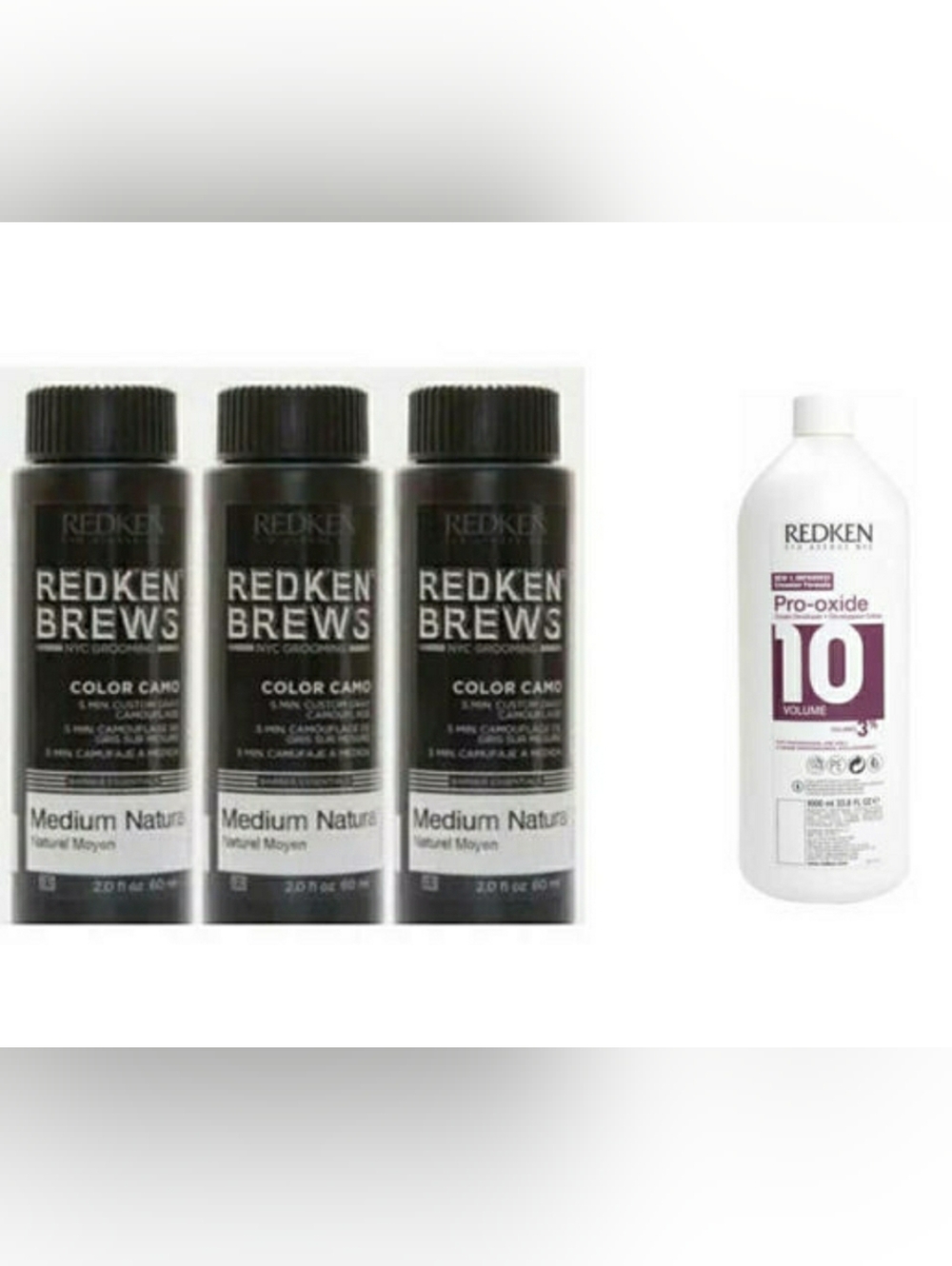 Redken Brews Camo Medium Natural Trio  Set. Ready To Ship!